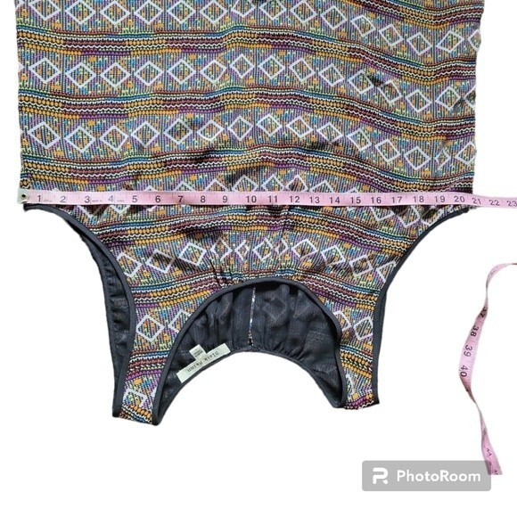 Black Rainn Rainbow Print Tank Top - L - Picture 8 of 10